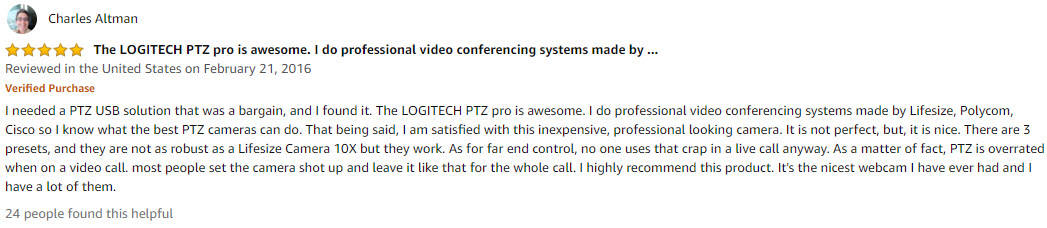 Logitech Ptz Pro Review 1