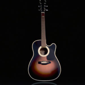 An image showcasing the elegant Fender CC-60S acoustic guitar