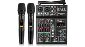 audio mixer mic review