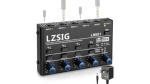 compact audio mixing solution