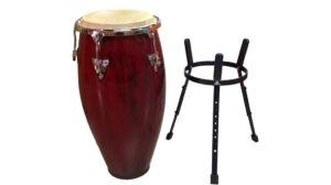 red conga drum stand