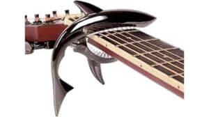 shark design guitar capo