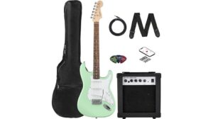 surf green guitar bundle