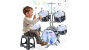 toddler friendly drum set