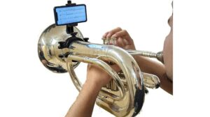 low brass phone lyre
