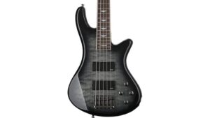 agressive five string bass