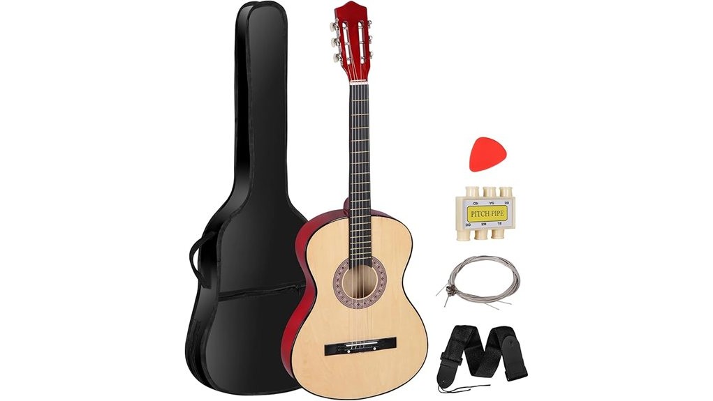 beginner friendly acoustic guitar