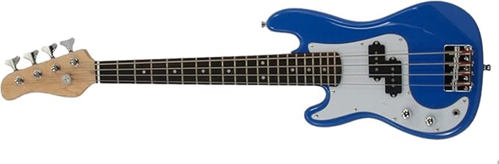 blue lefty electric bass