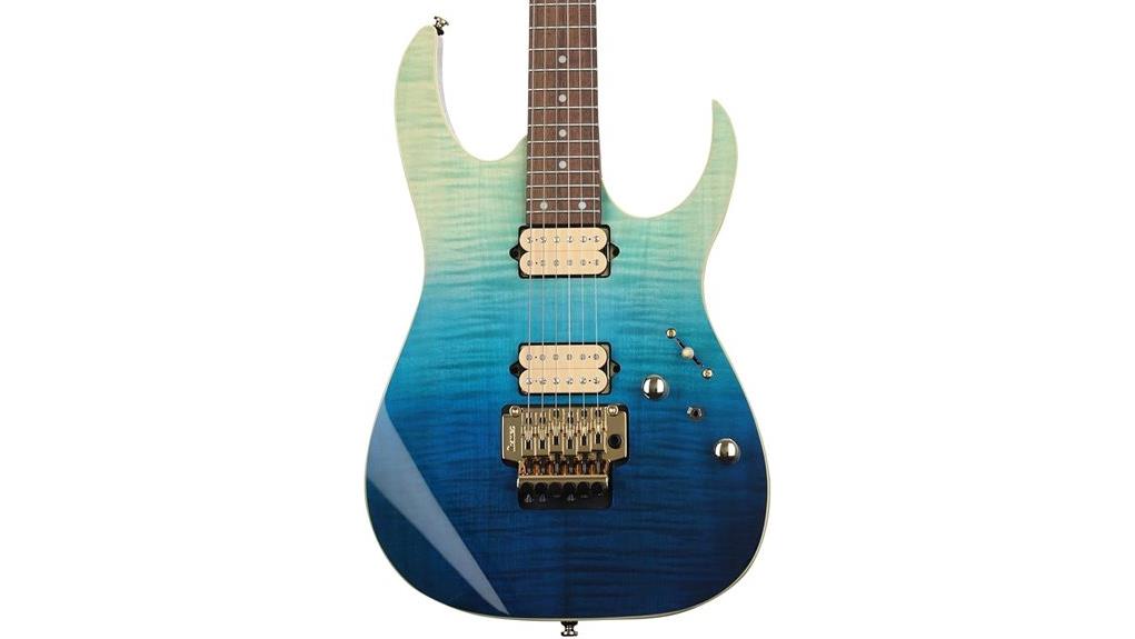 blue reef ibanez guitar
