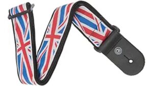 british flag guitar strap