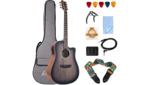 budget acoustic electric guitar
