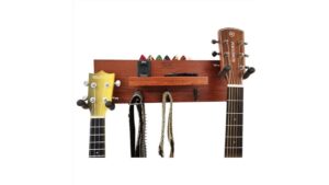 double guitar wall mount