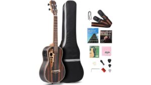 electric acoustic tenor review