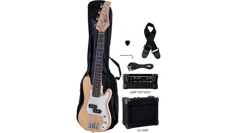 electric bass guitar package