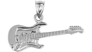 electric guitar pendant