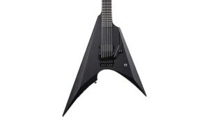 esp ltd arrow black metal