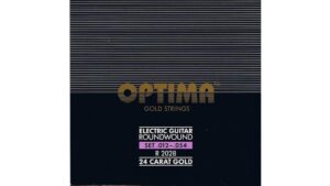 gold plated guitar strings