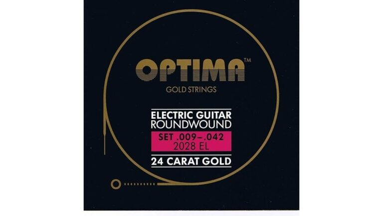 gold plated guitar strings