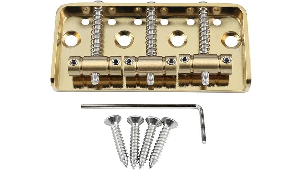 gold vintage short bridge