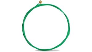 green electric guitar strings