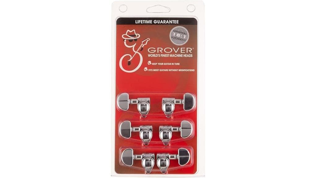 High-quality guitar tuning pegs compatible with most guitars, ensuring accurate pitch, durable metal construction, and easy installation for musicians and guitar enthusiasts.