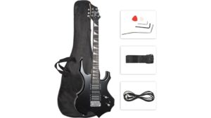 guitar burning fire style