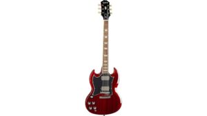 left handed cherry epiphone sg