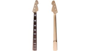 maple electric bass neck