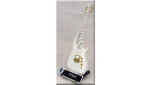 miniature white cloud guitar