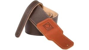 premium leather guitar strap