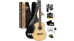 pyle acoustic electric guitar