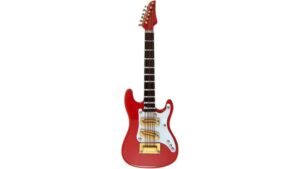 red electric guitar magnet