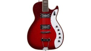 red silver flake burst