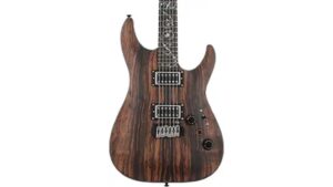 schecter c 1 exotic ebony