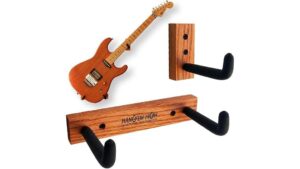 secure angled guitar hanger