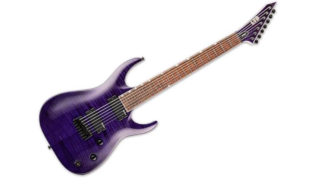 seven string metal guitar