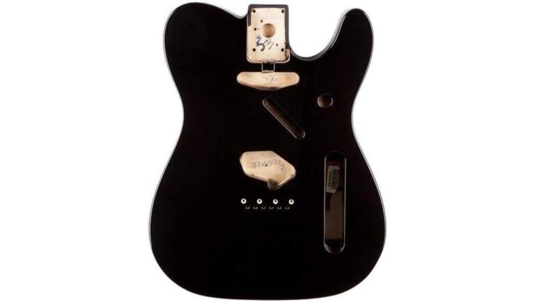 solid alder tele body