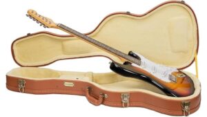 sturdy electric guitar case