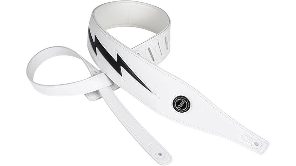 stylish guitar strap design