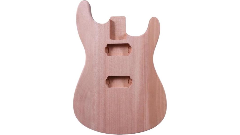 unfinished mahogany body review