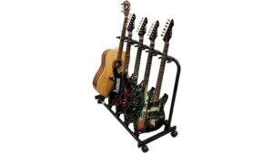 versatile compact guitar cart