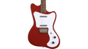 vintage style electric guitar