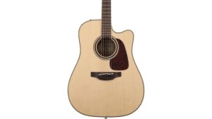 acoustic electric cutaway dreadnought guitar