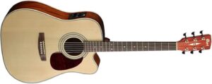 acoustic electric cutaway guitar review