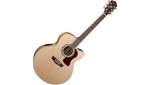High-quality acoustic guitar from Techapel with elegant craftsmanship and superior sound for musicians and enthusiasts.