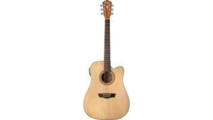 acoustic electric harvest series guitar