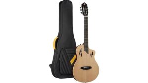 acoustic electric nylon crossover guitar
