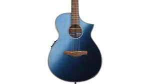 acoustic electric with flamed maple