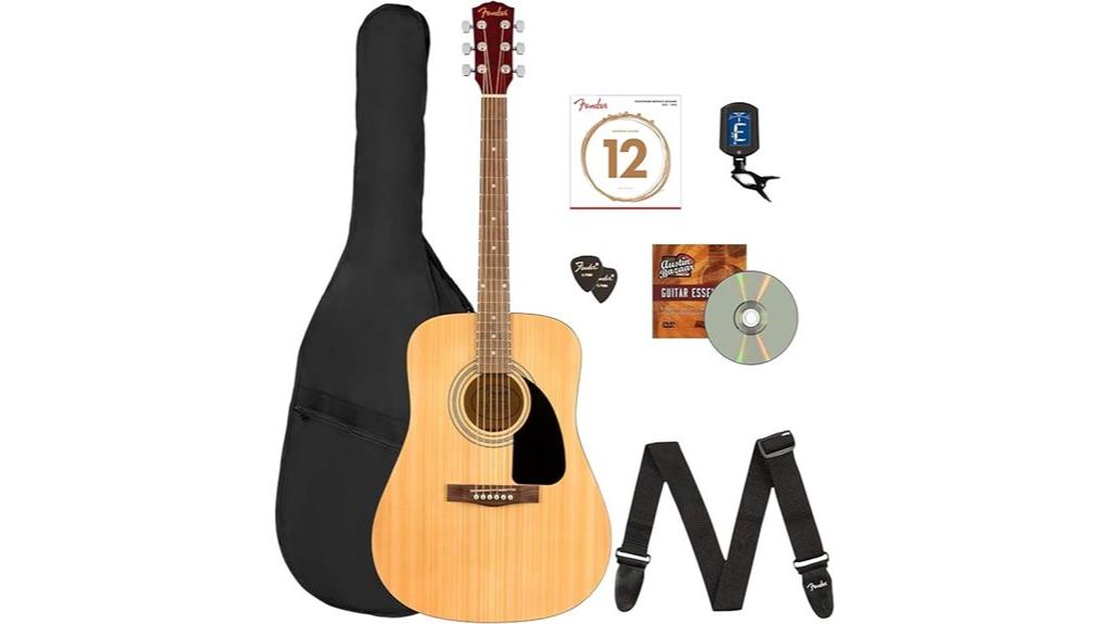 acoustic guitar bundle review