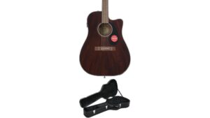 affordable acoustic electric mahogany guitar